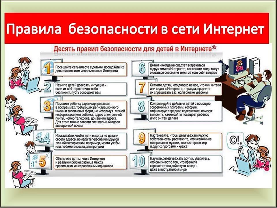 Картинка информационная безопасность в школе